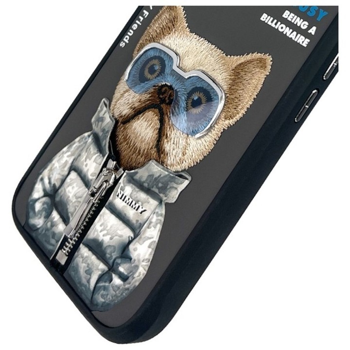 NIMMY case COOL&CUTE 2.0 Dog for IPHONE 16 black