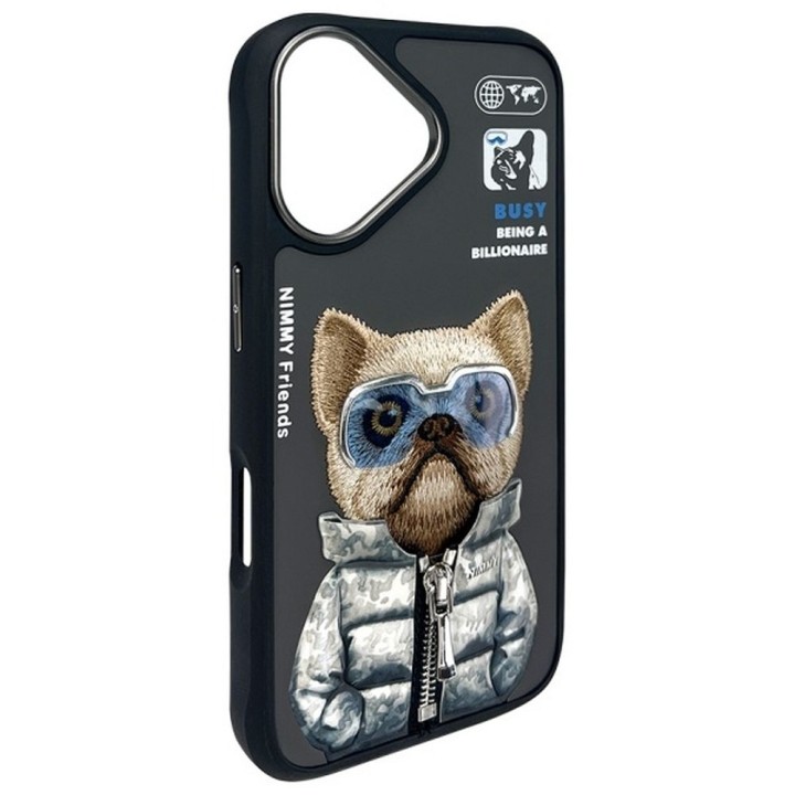 NIMMY чехол COOL&CUTE 2.0 Dog для IPHONE 16 черный