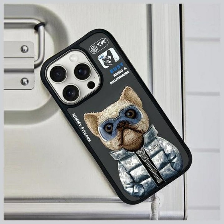NIMMY чохол COOL&CUTE 2.0 Dog для IPHONE 16 Pro чорний