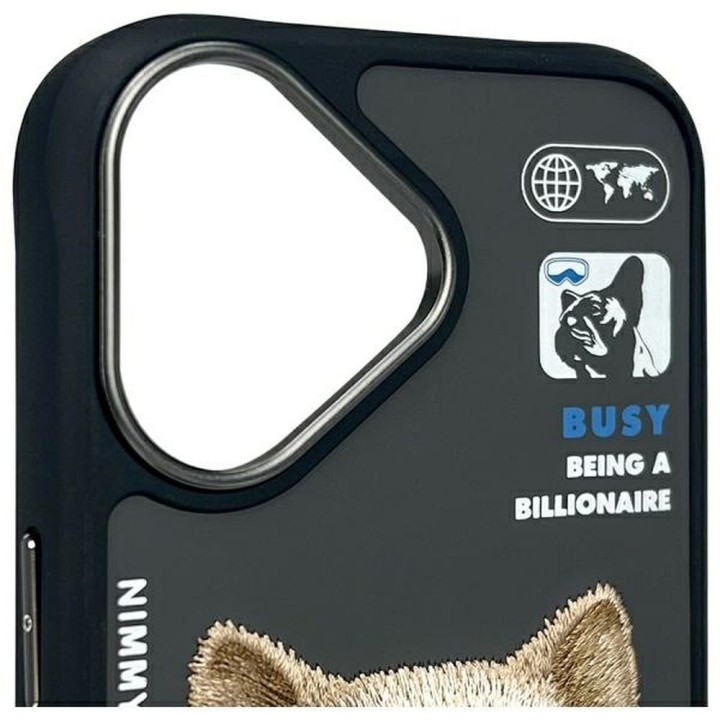 NIMMY чохол COOL&CUTE 2.0 Dog для IPHONE 16 чорний