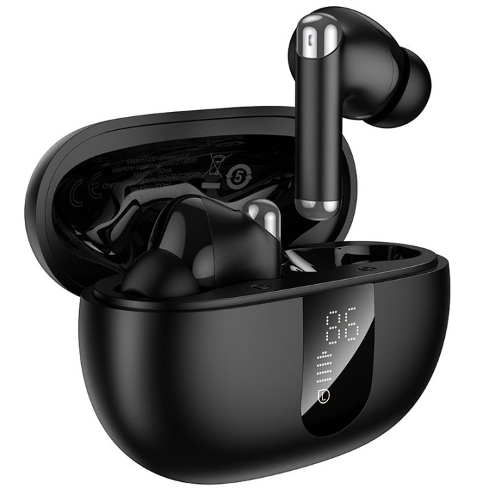 Wireless in-ear headphones Hoco TWS ANC + ENC EQ26 black