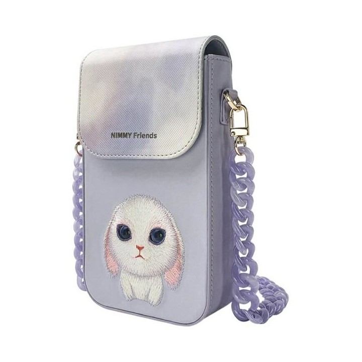 Case for phone Nimmy Big Eyed Pet 2.0 rabbit purple