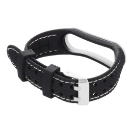 Strap elastomer LIFESTYLE for XIAOMI Mi Band 5 / 6 black (03)