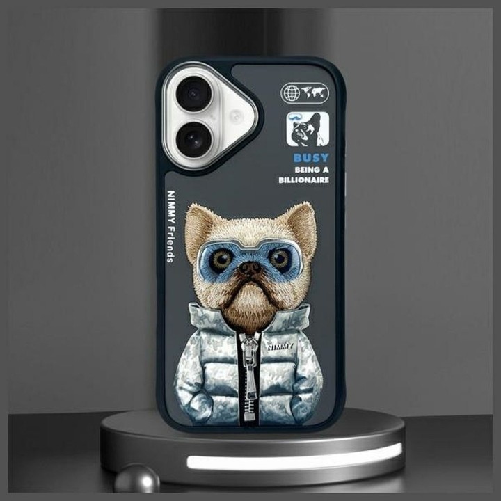 NIMMY чехол COOL&CUTE 2.0 Dog для IPHONE 16 черный