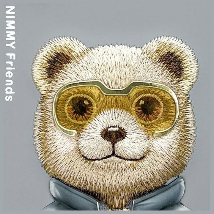 NIMMY чохол COOL&CUTE 2.0 Bear для IPHONE 15 Pro сірий