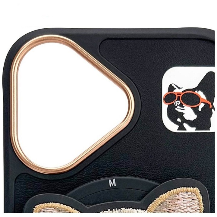 NIMMY чохол GLASSES COOL DOG сумісний із MagSafe для IPHONE 16 чорний
