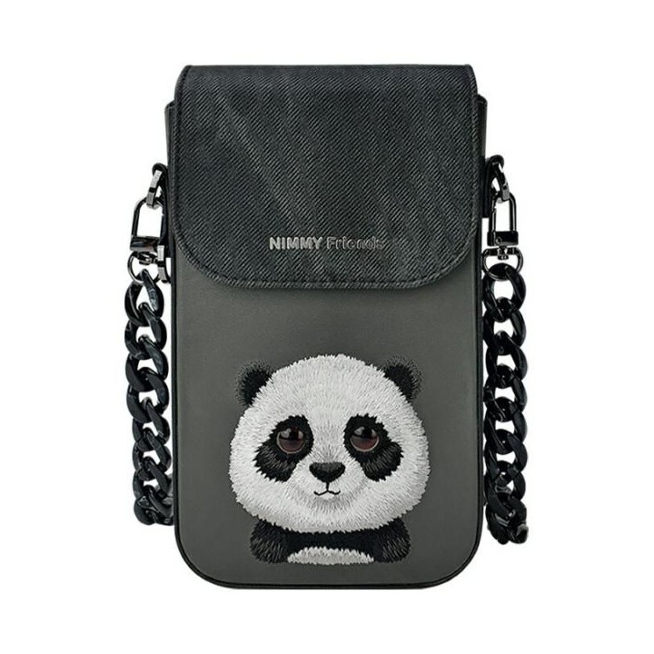 Чохол для телефон Nimmy Big Eyed Pet 2.0 panda чорний