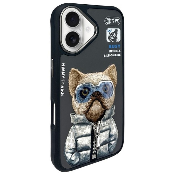 NIMMY чохол COOL&CUTE 2.0 Dog для IPHONE 16 чорний