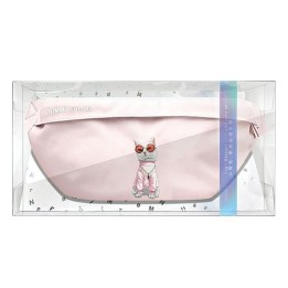 Bag nerka shoulder Nimmy Glasses Cool Cat pink