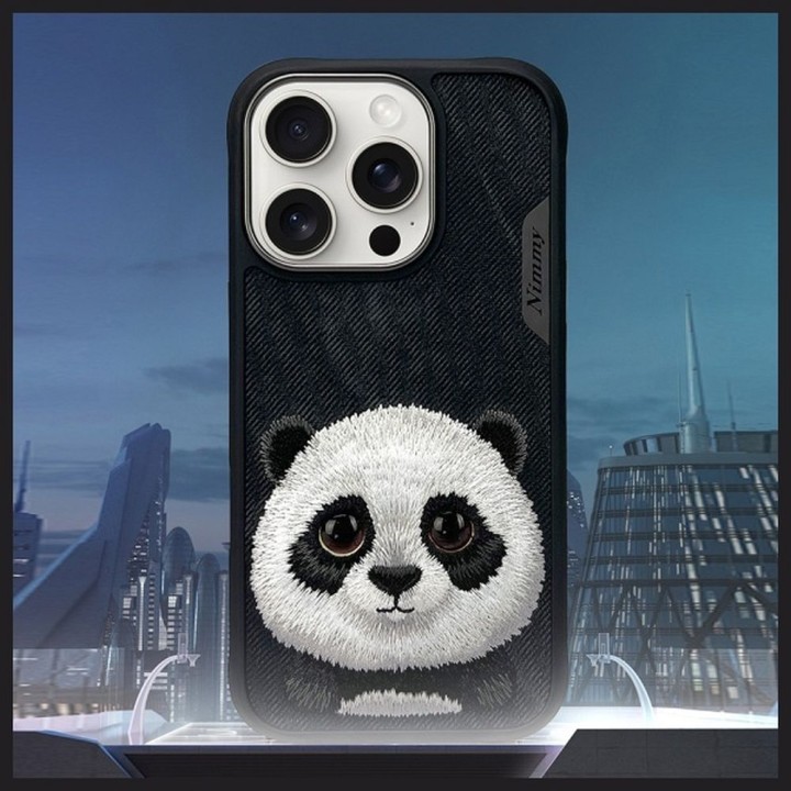 NIMMY чохол BIG EYED PET 2.0 Panda для IPHONE 16 Pro Max чорний
