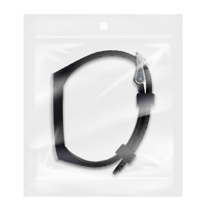 Strap elastomer LIFESTYLE for XIAOMI Mi Band 5 / 6 black (03)