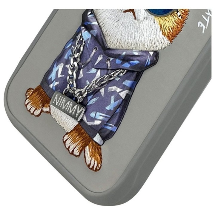 NIMMY чохол GLASSES COOL CAT для IPHONE 16 Pro Max сірий