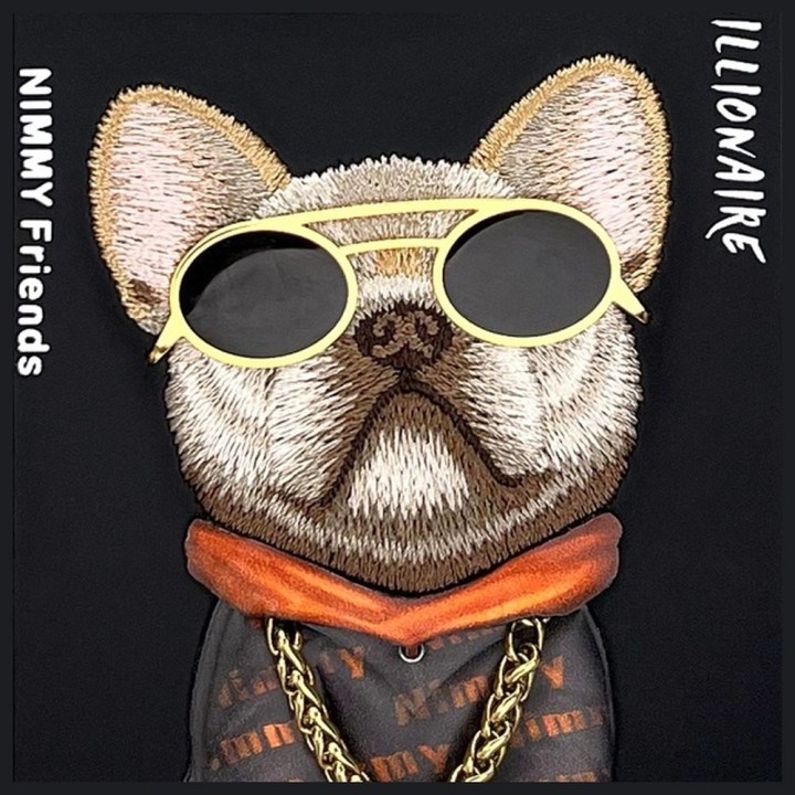 NIMMY чехол GLASSES COOL DOG для IPHONE 16 Pro черный