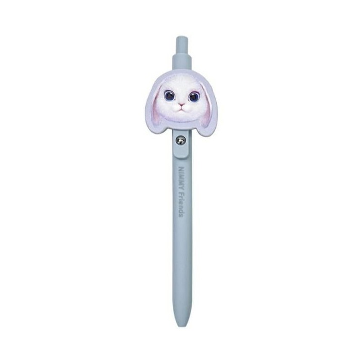 NIMMY set 2w1 notebook + pen BIG EYED PET 2.0 Rabbit purple