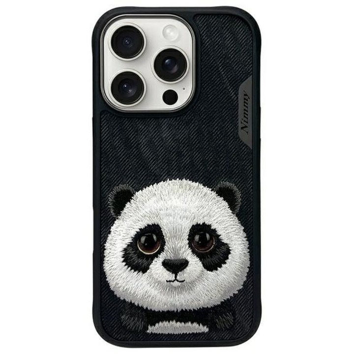 NIMMY чохол BIG EYED PET 2.0 Panda для IPHONE 16 Pro Max чорний