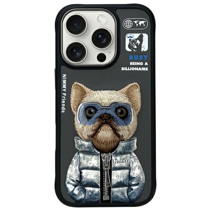 NIMMY чохол COOL&CUTE 2.0 Dog для IPHONE 16 Pro чорний