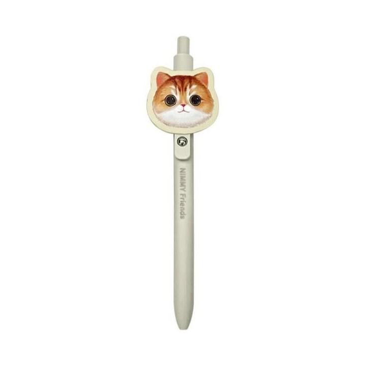 NIMMY set 2w1 notebook + pen BIG EYED PET 2.0 Cat khaki