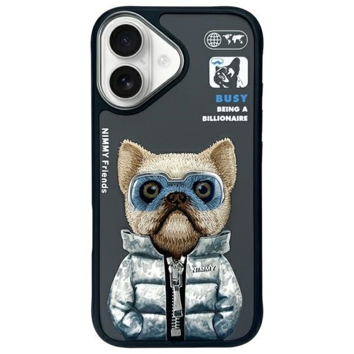 NIMMY чехол COOL&CUTE 2.0 Dog для IPHONE 16 черный