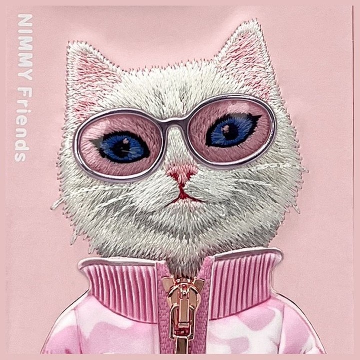 NIMMY чехол COOL&CUTE 2.0 Cat для IPHONE 16 Pro розовый
