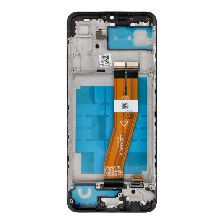 LCD дисплей для SAMSUNG A03 A035G OEM с рамкой (164mm)