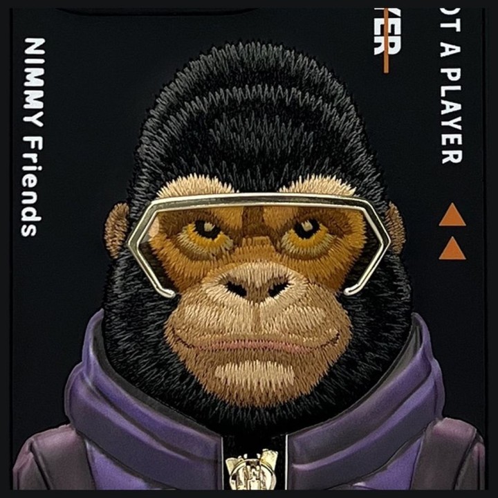 NIMMY чехол COOL&CUTE 2.0 Monkey для IPHONE 16 Pro Max черный