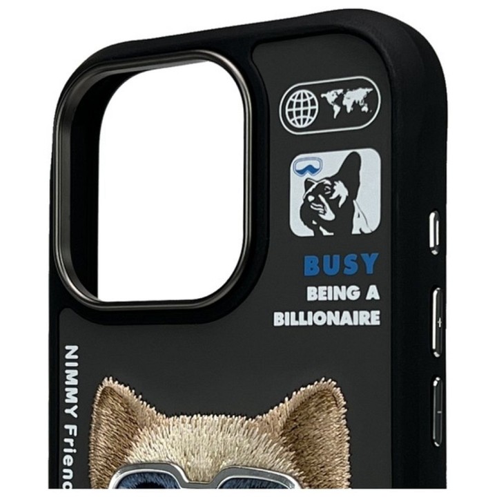 NIMMY чехол COOL&CUTE 2.0 Dog для IPHONE 16 Pro черный