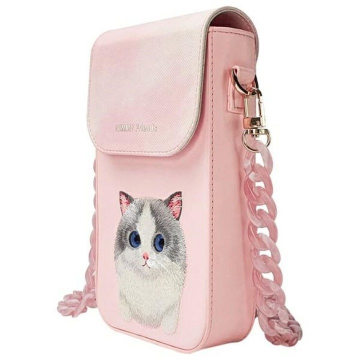 Чохол для телефону Nimmy Big Eyed Pet 2.0 cat рожевий