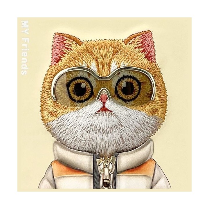 NIMMY case COOL&CUTE 2.0 Cat for IPHONE 16 Pro Max khaki