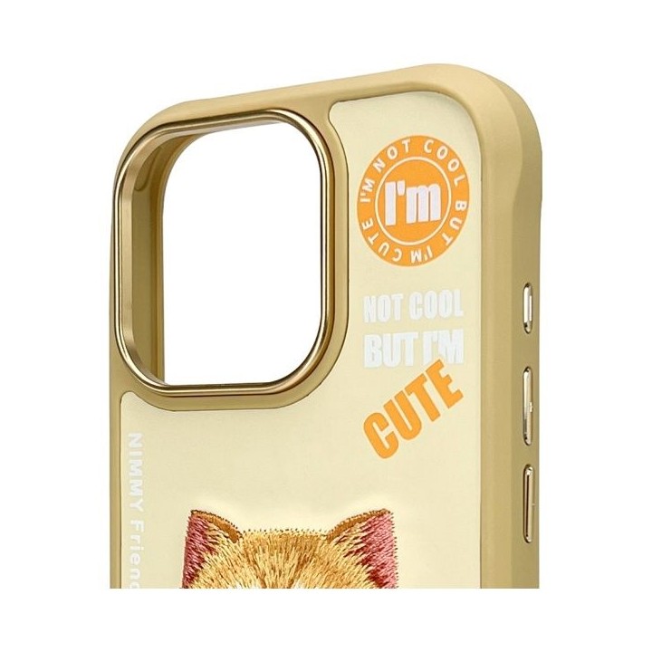NIMMY чехол COOL&CUTE 2.0 Cat для IPHONE 16 Pro Max khaki