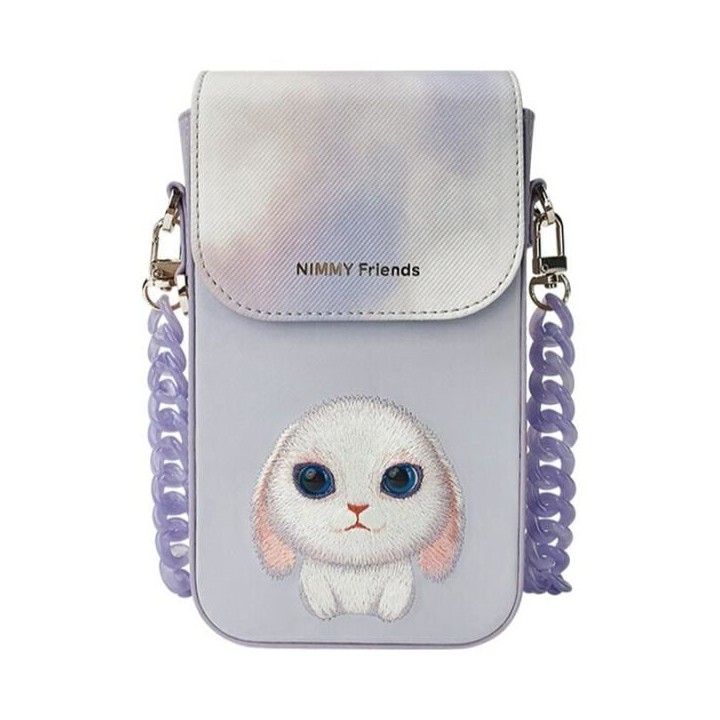 Phone case Nimmy Big Eyed Pet 2.0 rabbit purple