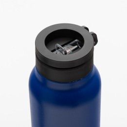 Бутылка для воды из металла с держателем, совместимым с Magsafe 950ml синяя
