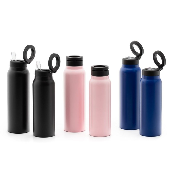 Butelka / бутылка для воды для воды металл с держателем совместимым с Magsafe 750ml синий