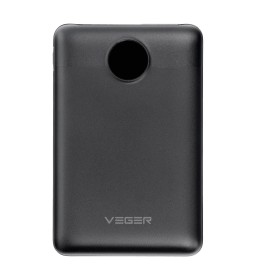 Зовнішній акумулятор (POWER BANK) VEGER S11 - 10 000mAh LCD Quick Charge PD 22,5 Вт Чорний (W1140)