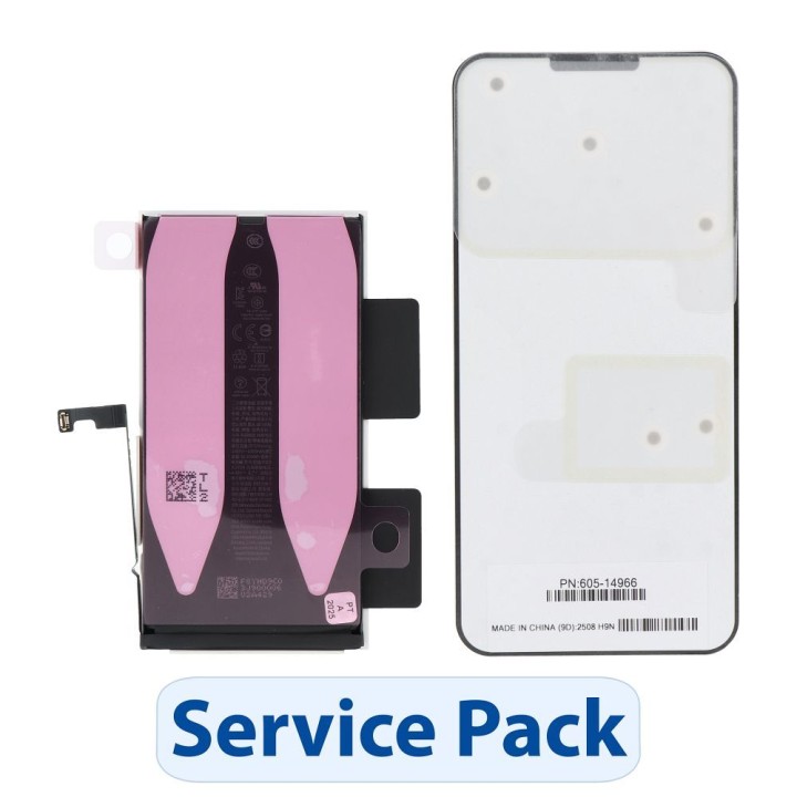 ServicePack Аккумулятор для Apple iPhone 15 Plus (661-37207)