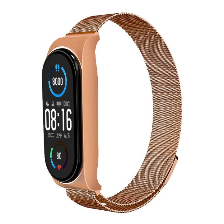 Strap / band METAL for smart band Xiaomi Mi Band 5 / 6 (04)
