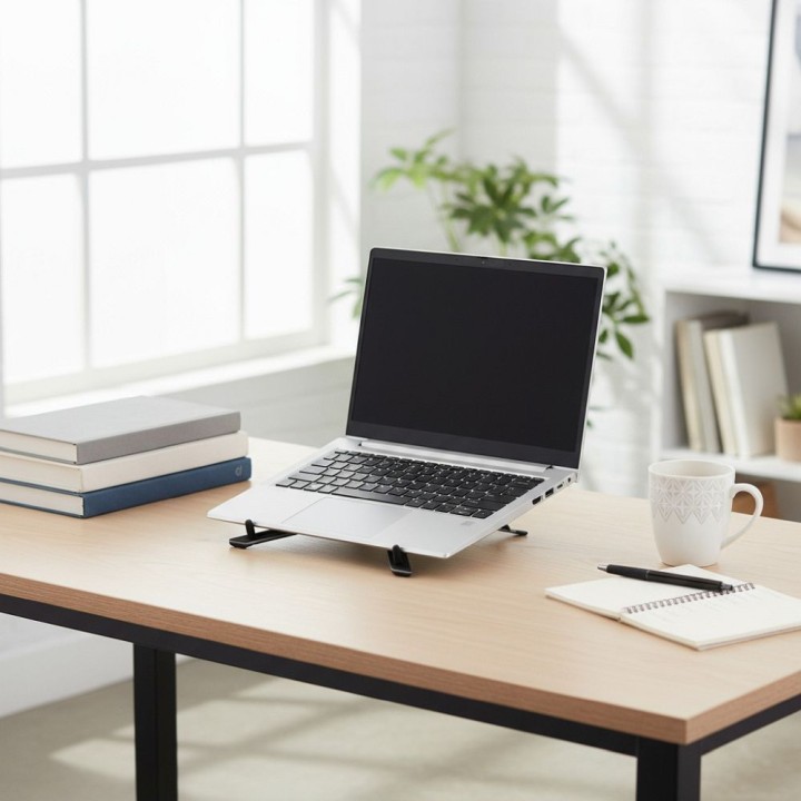 Folding desktop laptop / tablet holder Forcell F-Grip Fold Stand X Pro grey