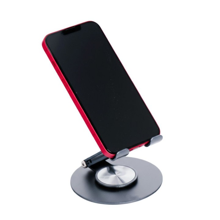 Foldable desktop phone / tablet holder Forcell F-Grip Fold Stand 3 360 grey