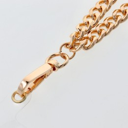 Phone lanyard, phone charm - CHAIN 41 / cord length 40cm (20cm loop length) / wrist strap - gold