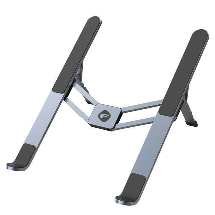 Folding desktop laptop / tablet holder Forcell F-Grip Fold Stand H Pro grey
