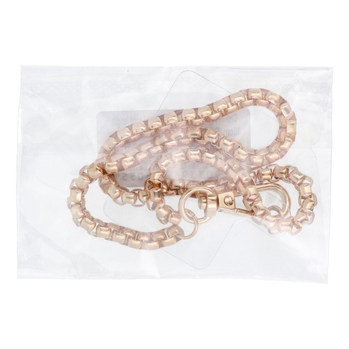Phone lanyard, phone charm - CHAIN 42 / cord length 40cm (20cm loop length) / wrist strap - gold