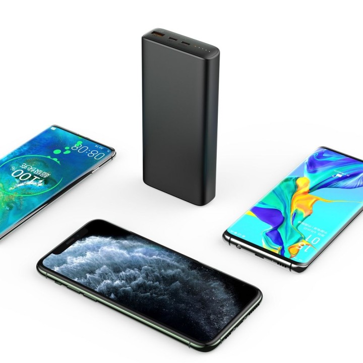 Повербанк Veger T100 (W2032C-100) PD QC3.0 5A 100W 20000 mAh чорний 0INT