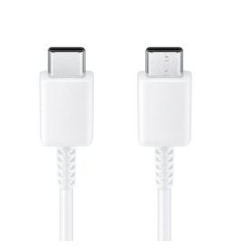 Oryginalny Kabel USB Samsung EP-DA705BWEGWW USB typ C - USB typ C biały blister