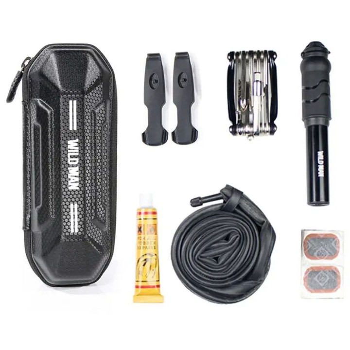 WILDMAN bicycle bag that clips into the bottle cage mount 0,8L XT11 black