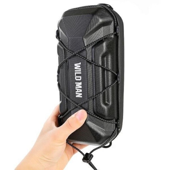 WILDMAN zippered bicycle handlebar bag 2L XT17 black