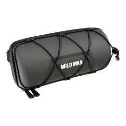 WILDMAN сумка велосипедна на кермо на блискавці 2L GD7X зелена