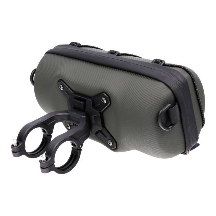 WILDMAN zippered bicycle handlebar bag 2L GD7X green
