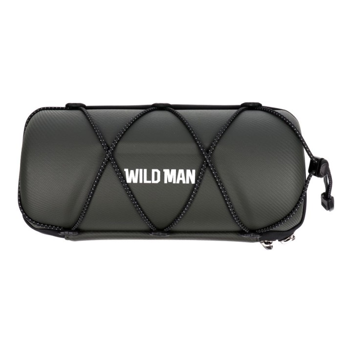 WILDMAN zippered bicycle handlebar bag 2L GD7X green