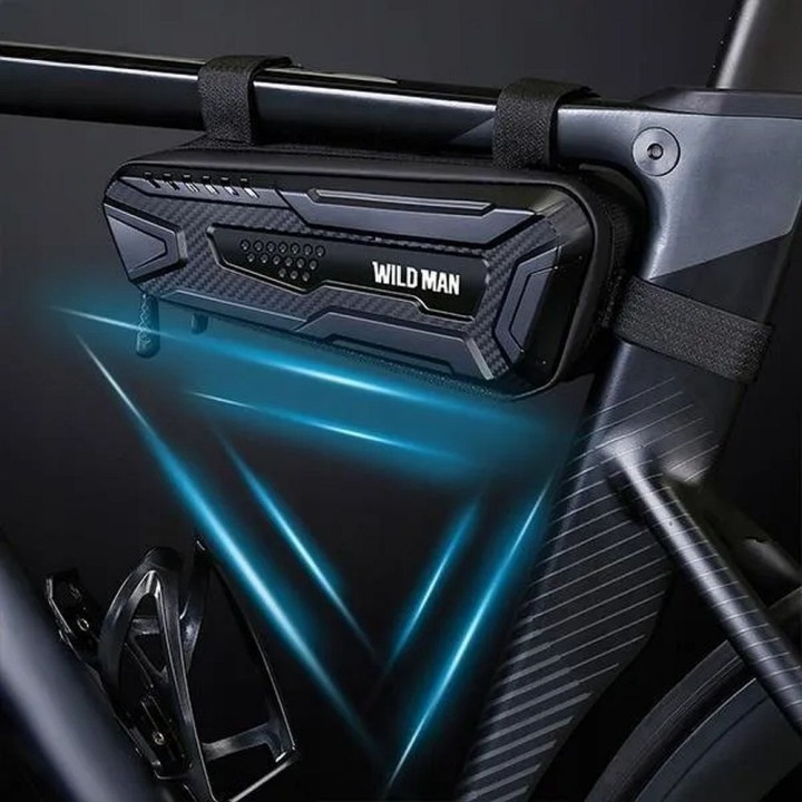WILDMAN сумка велосипедная под раму для молния 1L M40 черная