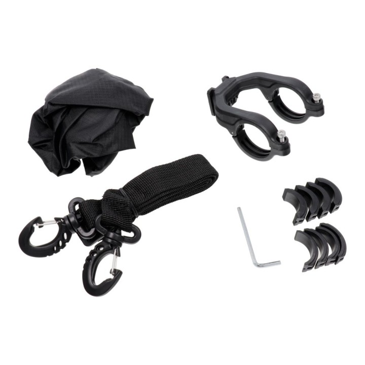 WILDMAN zippered bicycle handlebar bag 2L GD7X green