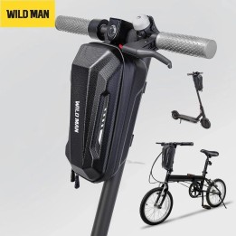 WILDMAN сумка на руль для самоката водонепроницаемая 2L GD9 черная